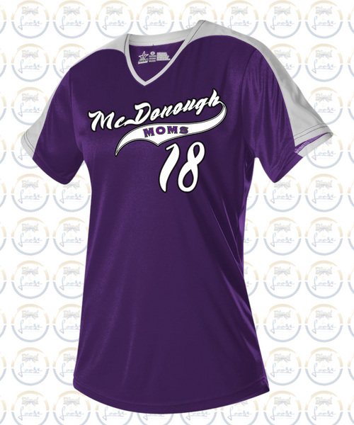 McDonough Moms Baseball Jersey