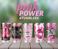 Pink Power Tumblers